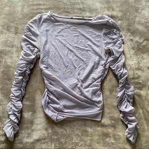 ❌SOLD❌Mesh light Purple Top